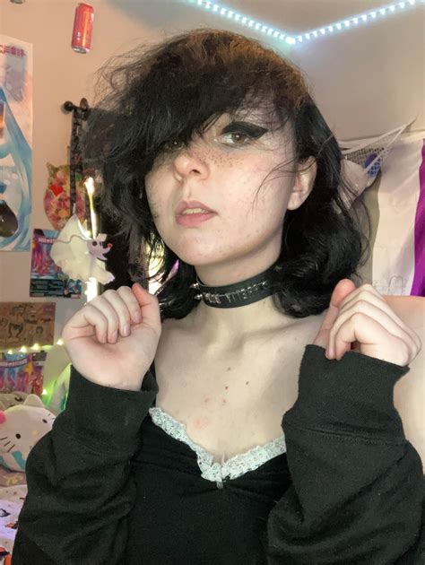 femboy fingers himself|Goth twink femboy fingers himself .